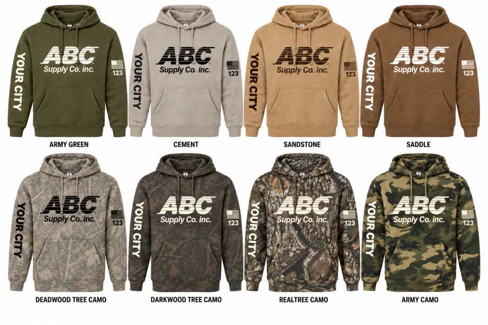 Heavyweight Workwear Fleece mockups