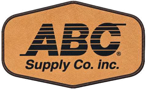 Saddle tan leatherette patch